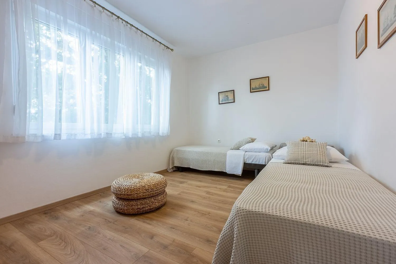 קריקווניצה Idyllisches Apartment Nur 250 Meter Zum Strand Mit Meerblick, Privater Terrasse, Privatparkplatz קרואטיה