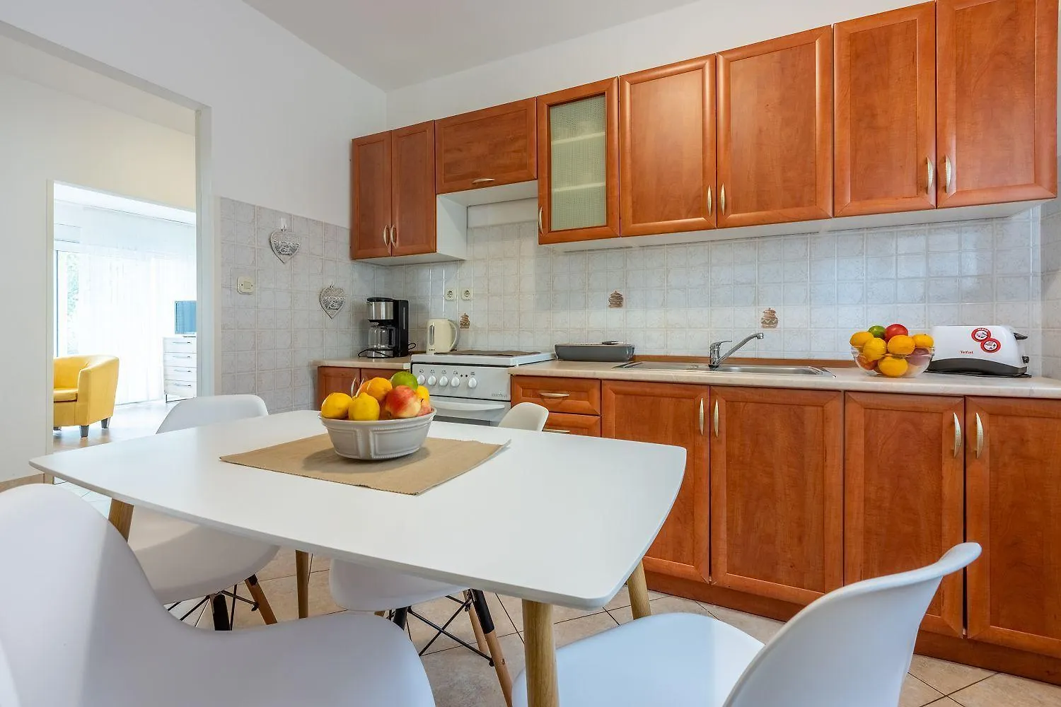 קריקווניצה Idyllisches Apartment Nur 250 Meter Zum Strand Mit Meerblick, Privater Terrasse, Privatparkplatz