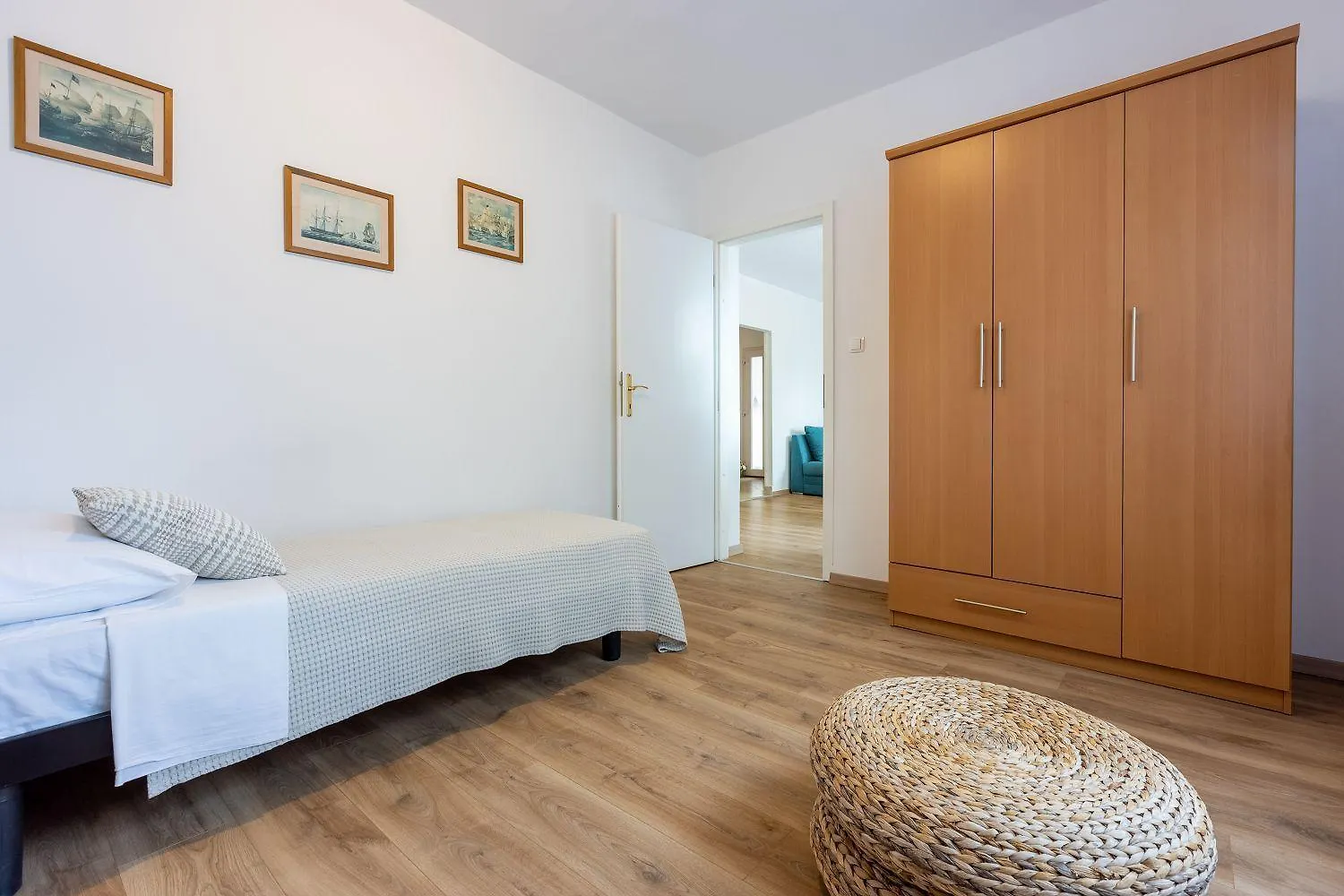 קריקווניצה Idyllisches Apartment Nur 250 Meter Zum Strand Mit Meerblick, Privater Terrasse, Privatparkplatz 0*,